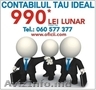 Contabilul tau ideal doar la 990 lei lunar 