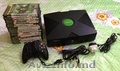 Vind Xbox+jocuri pentru Xbox si Sony PlayStation 1