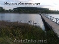 Жилой кирпичный дом на берегу озера. Беларусь