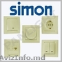 Розетки и выключатели Simon Electric N1 в Испании,  розетки выключатели кремового